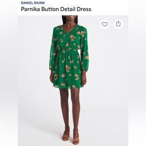 DANIEL RAINN
Parnika Button Detail Dress